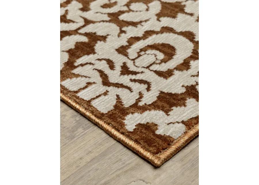 Intrigue 3'10" x 5'5" Rust Rug