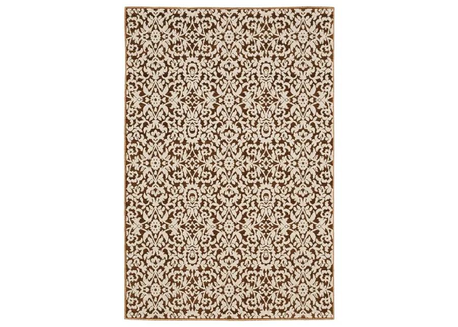 Intrigue 3'10" x 5'5" Rust Rug