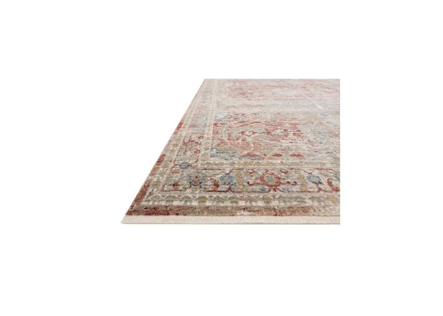 Claire Red/Ivory 9'6" x 13' Rug