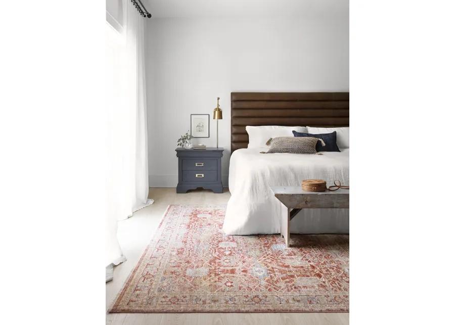 Claire Red/Ivory 9'6" x 13' Rug