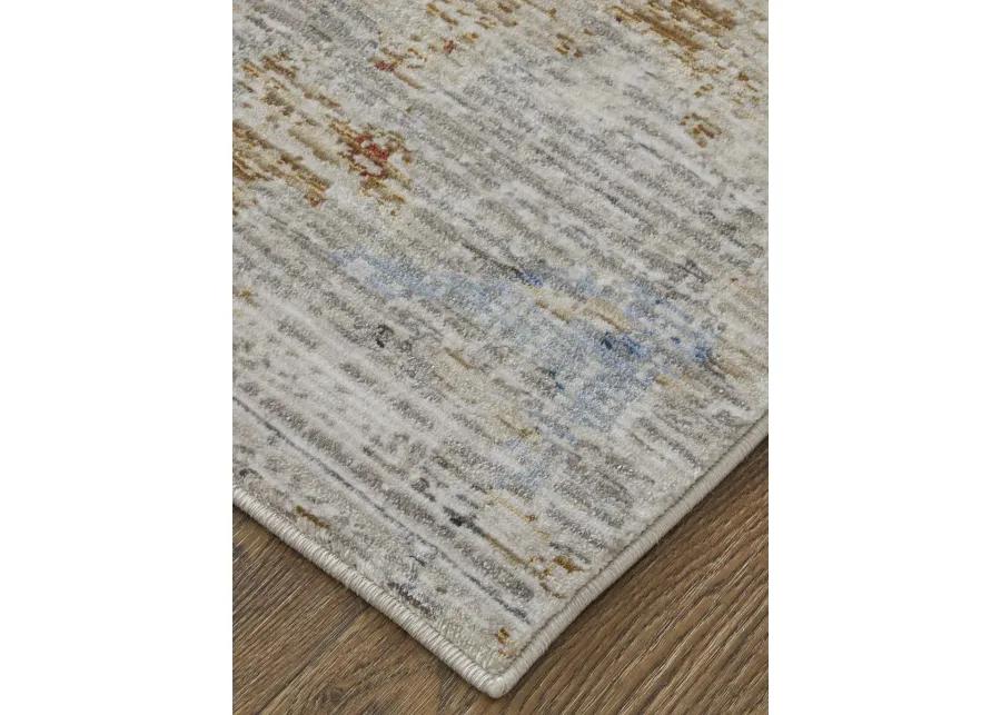 Sonora 39NUF 7'10" x 10'3" Ivory/Blue/Red Rug