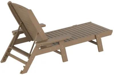 WestinTrends Adirondack Outdoor Chaise Lounge