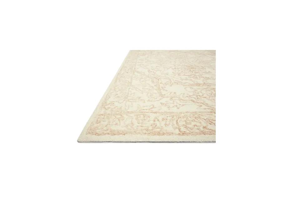 Annie ANN05 White/Pink 7'9" x 9'9" Rug