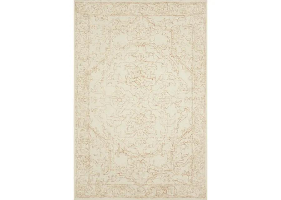 Annie ANN05 White/Pink 7'9" x 9'9" Rug