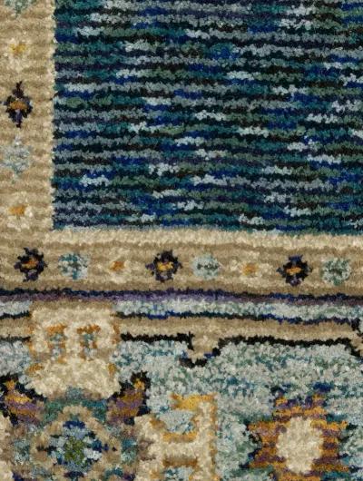 Andorra 2'3" x 8' Blue Rug