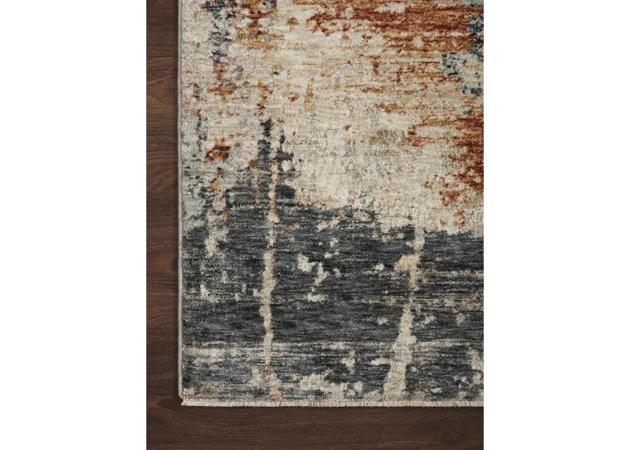 Axel AXE05 Stone/Multi 6'7" x 9'10" Rug