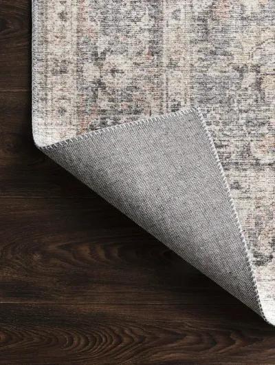 Skye SKY01 Grey/Apricot 3'6" x 5'6" Rug