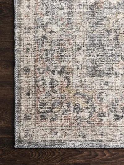 Skye SKY01 Grey/Apricot 3'6" x 5'6" Rug