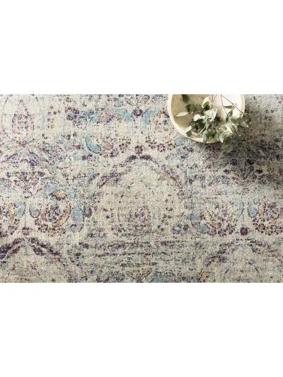 Anastatsia AF05 Silver/Plum 3'7" x 5'7" Rug