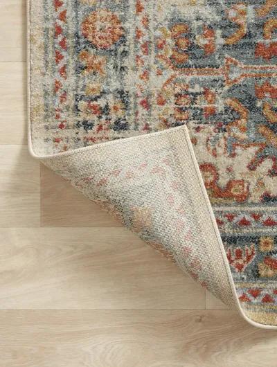 Jocelyn JOC03 Mist/Multi 6'7" x 9'7" Rug