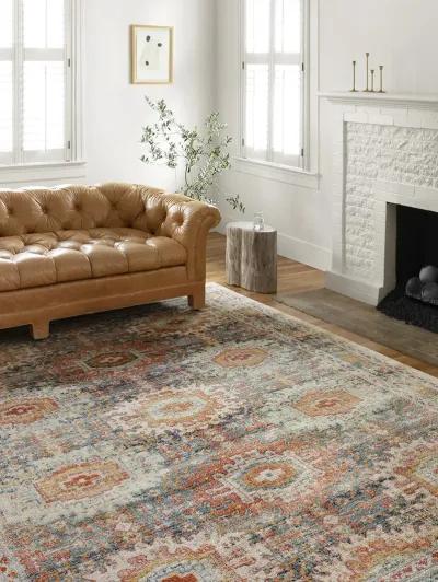 Jocelyn JOC03 Mist/Multi 6'7" x 9'7" Rug