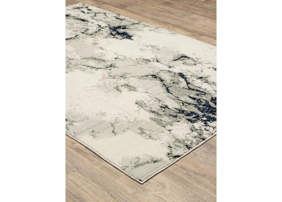 Evolution 5'3" x 7'3" Ivory Rug