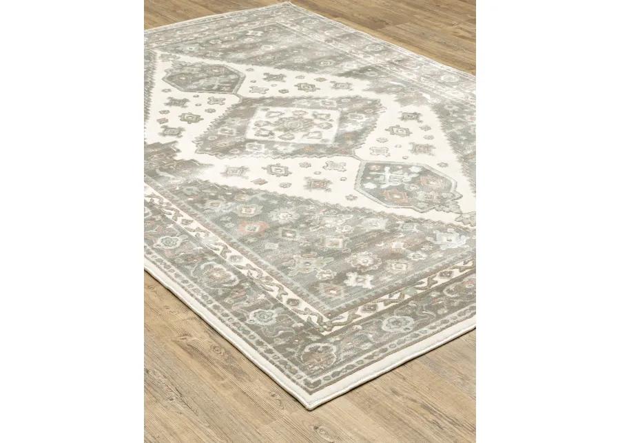 Capistrano 2'3" x 7'6" Ivory Rug