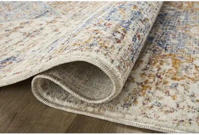 Sorrento SOR02 Ivory/Multi 6'7" x 9'10" Rug