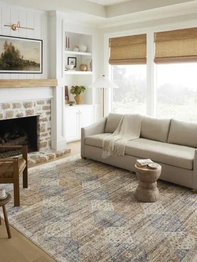 Sorrento SOR02 Ivory/Multi 6'7" x 9'10" Rug