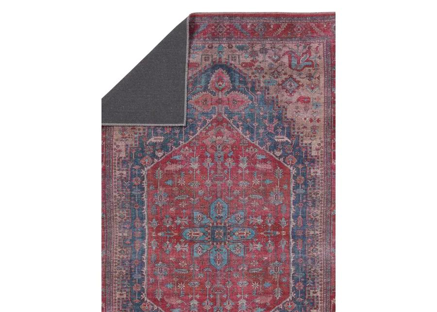 Vindage Fairbanks Red 3' x 8' Runner Rug