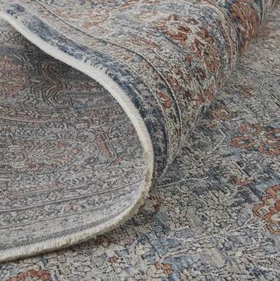 Marquette 3778F Gray/Ivory/Orange 2'8" x 8' Rug