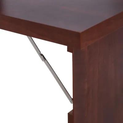 Wall Mount Writing Table Convertible Folding Computer Desk Storage Home Office