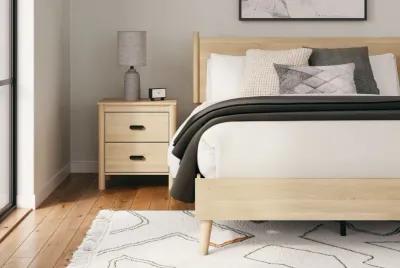 Queen Platform Panel Bed