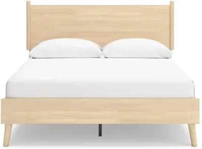 Queen Platform Panel Bed