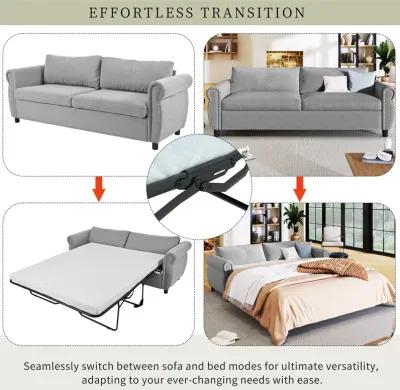 Merax 2-in-1  Sleeper Sofa Bed with Large Mattress