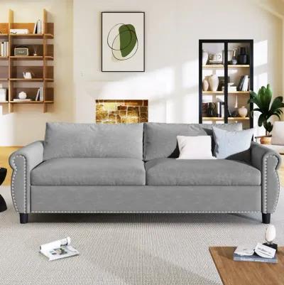 Merax 2-in-1  Sleeper Sofa Bed with Large Mattress