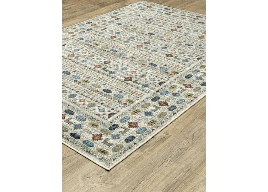 Venice 3'10" x 5'5" Ivory Rug