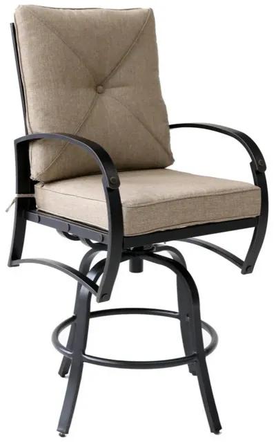 Bar Chair with Back and Seat Cushion