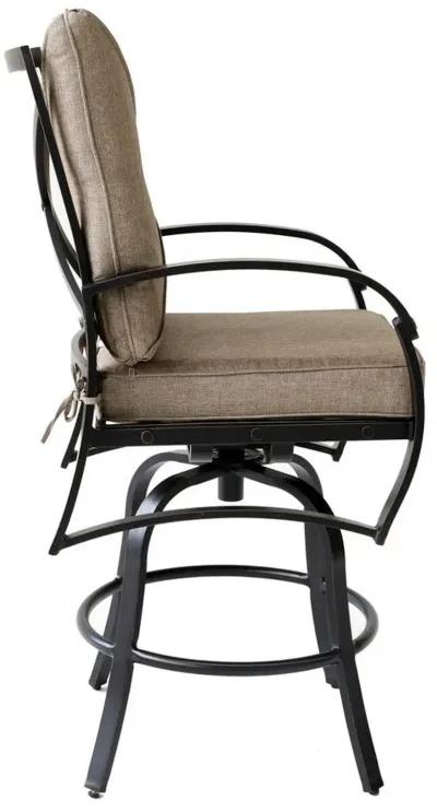 Bar Chair with Back and Seat Cushion