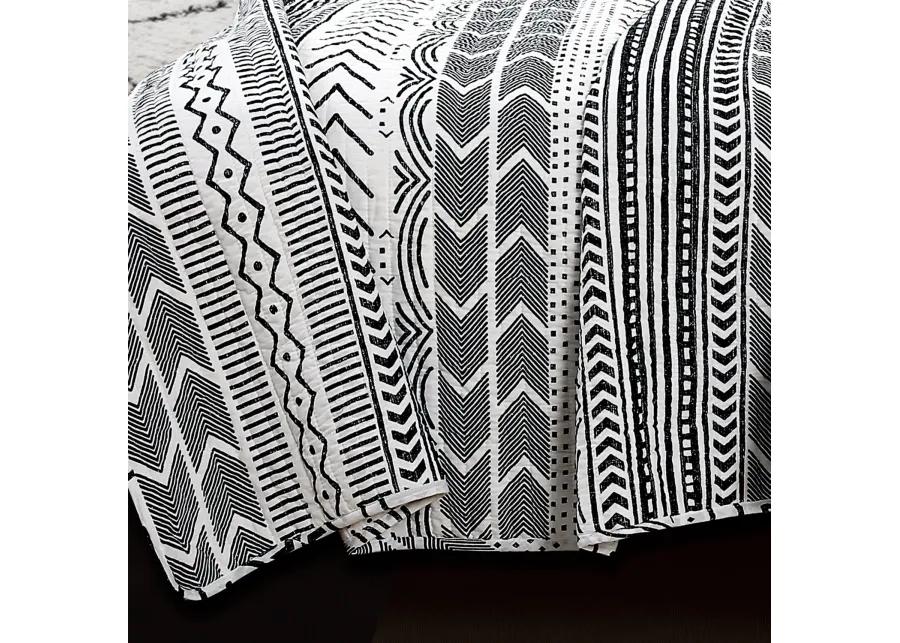 QuikFurn 3 Piece Scandinavian Reversible Cotton Set