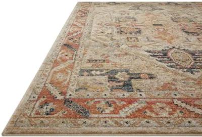 Jocelyn JOC01 Sand/Multi 5'5" x 7'6" Rug