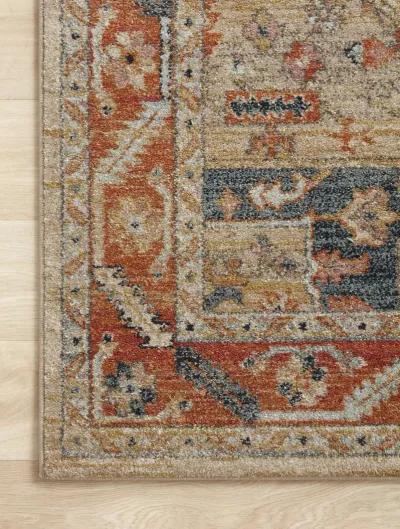 Jocelyn JOC01 Sand/Multi 5'5" x 7'6" Rug