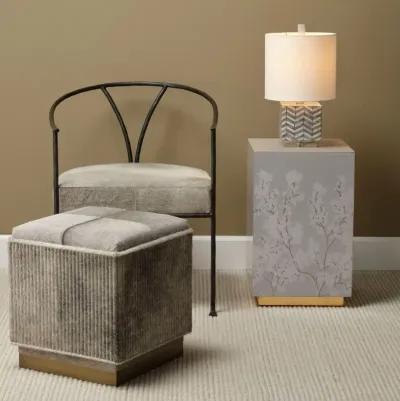 Garbo Table Lamp, Mixed Grey