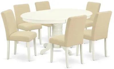 Dining Room Set Linen White