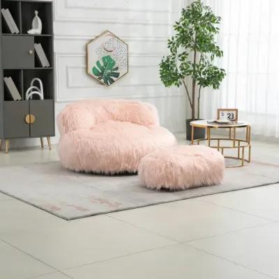 Faux Fur Bean Bag Chair: Durable Comfort for Adults & Kids