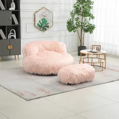 Faux Fur Bean Bag Chair: Durable Comfort for Adults & Kids