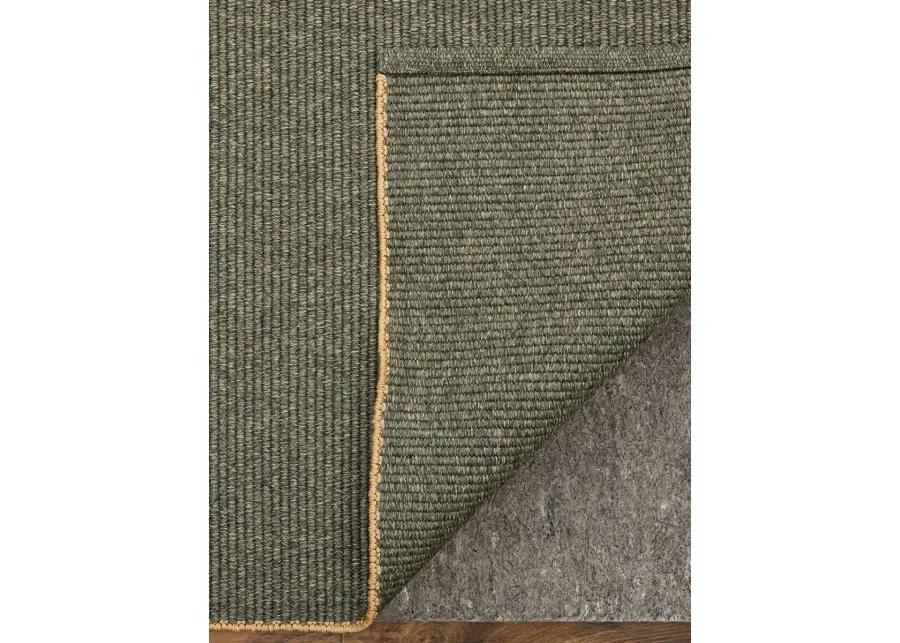 Theo 0827F 9' x 12' Green/Tan Rug