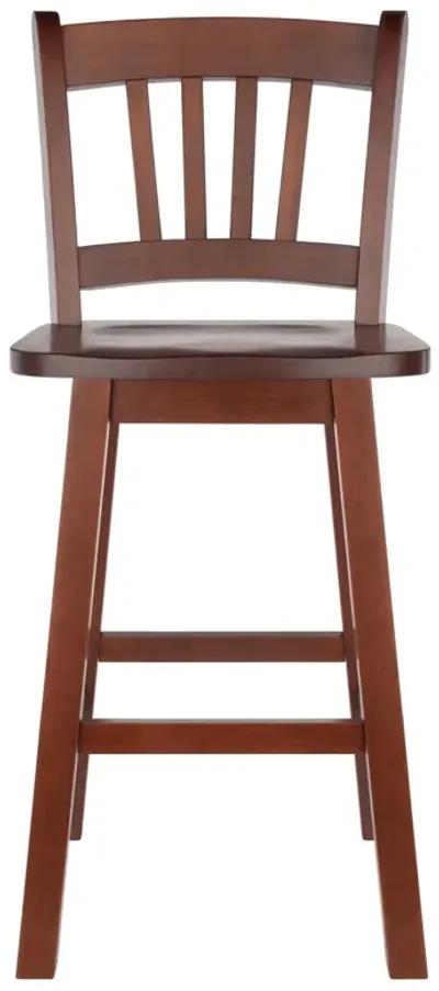 Winsome Wood Fina Swivel Seat Counter Stool - Walnut