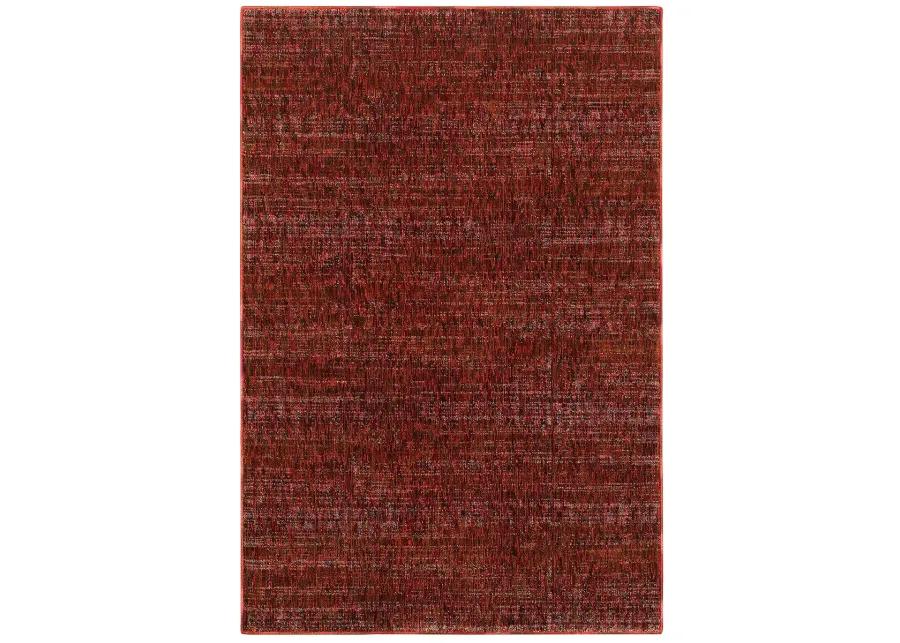 Atlas 3'3" x 5'2" Red Rug