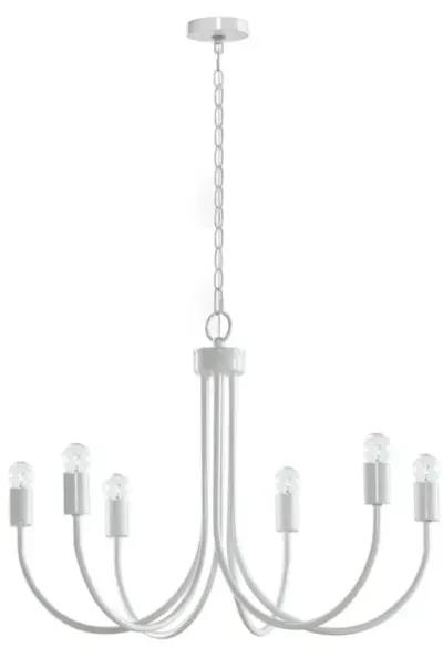 Ellie 6-Light Metal Chandelier