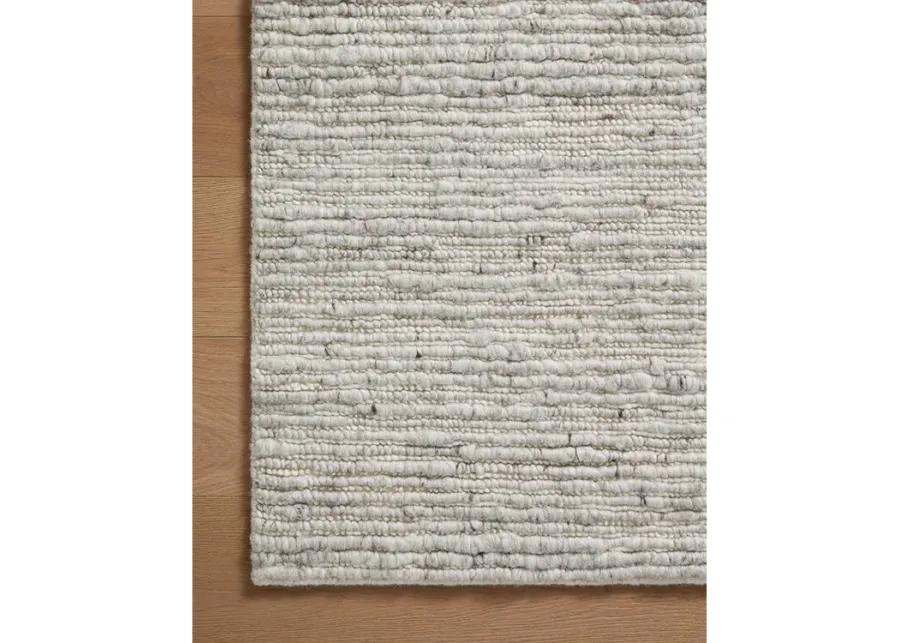 Ava AVA-01 Gray / Ivory 9''6" x 13''6" Rug by Magnolia Home By Joanna Gaines