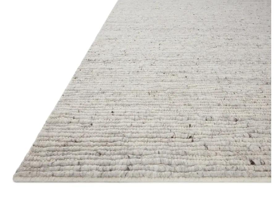 Ava AVA-01 Gray / Ivory 9''6" x 13''6" Rug by Magnolia Home By Joanna Gaines