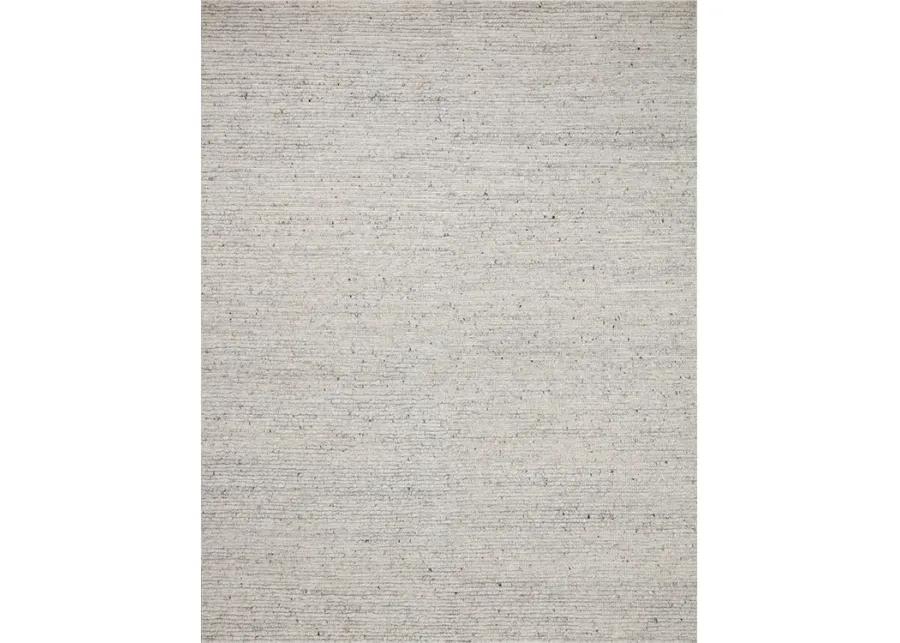 Ava AVA-01 Gray / Ivory 9''6" x 13''6" Rug by Magnolia Home By Joanna Gaines