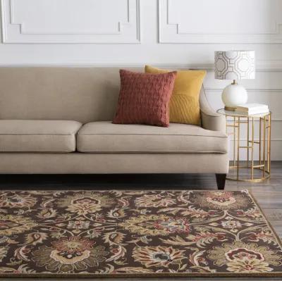 Caesar CAE-1111 8' Square Brown Rug