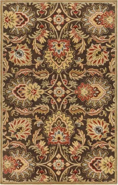 Caesar CAE-1111 8' Square Brown Rug