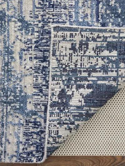 Eastfield 69AEF 3' x 5' Blue/Ivory Rug