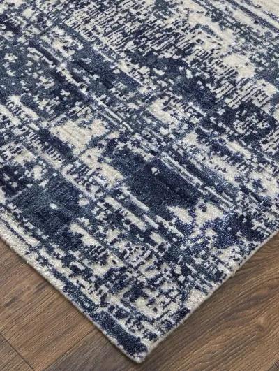 Eastfield 69AEF 3' x 5' Blue/Ivory Rug