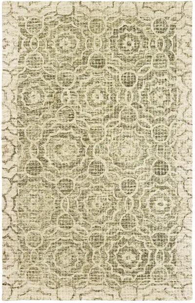 Tallavera 5' x 8' Green Rug