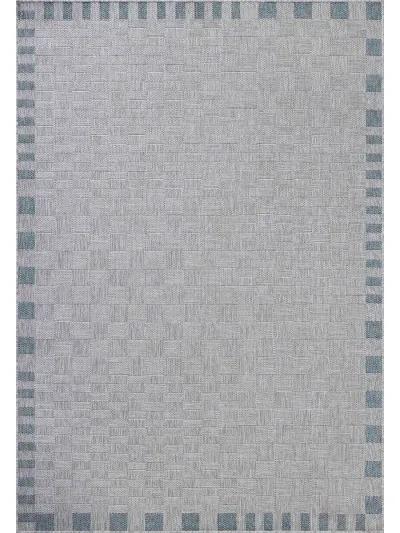 Topanga Silver/Blue 7'10" x 10' Area Rug by Amber Lewis x Loloi