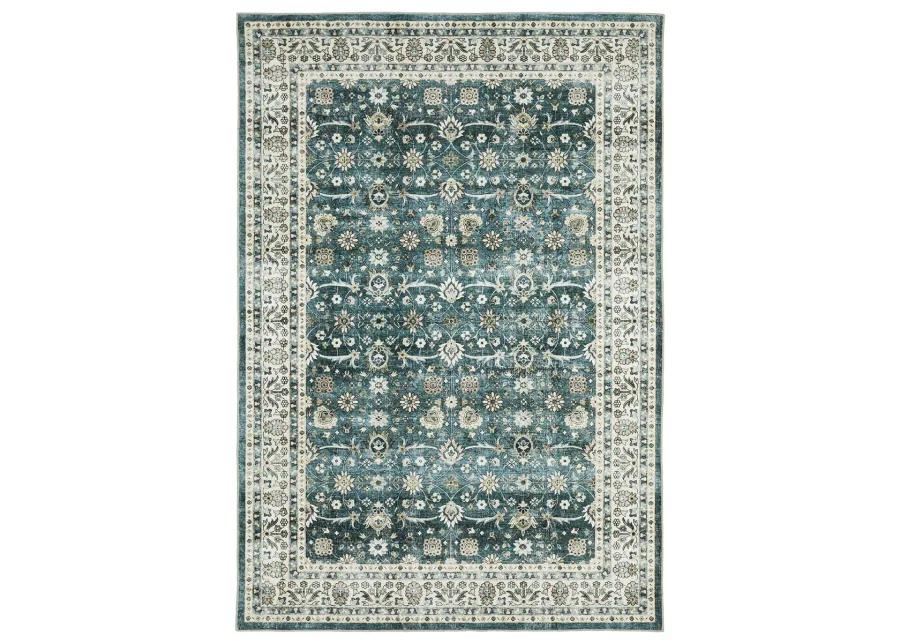 Sumter 2' x 3' Teal Rug